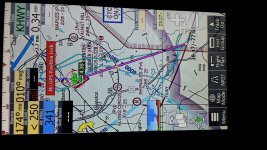 Flight Trails Rnwy 15.     4-10-17.jpg